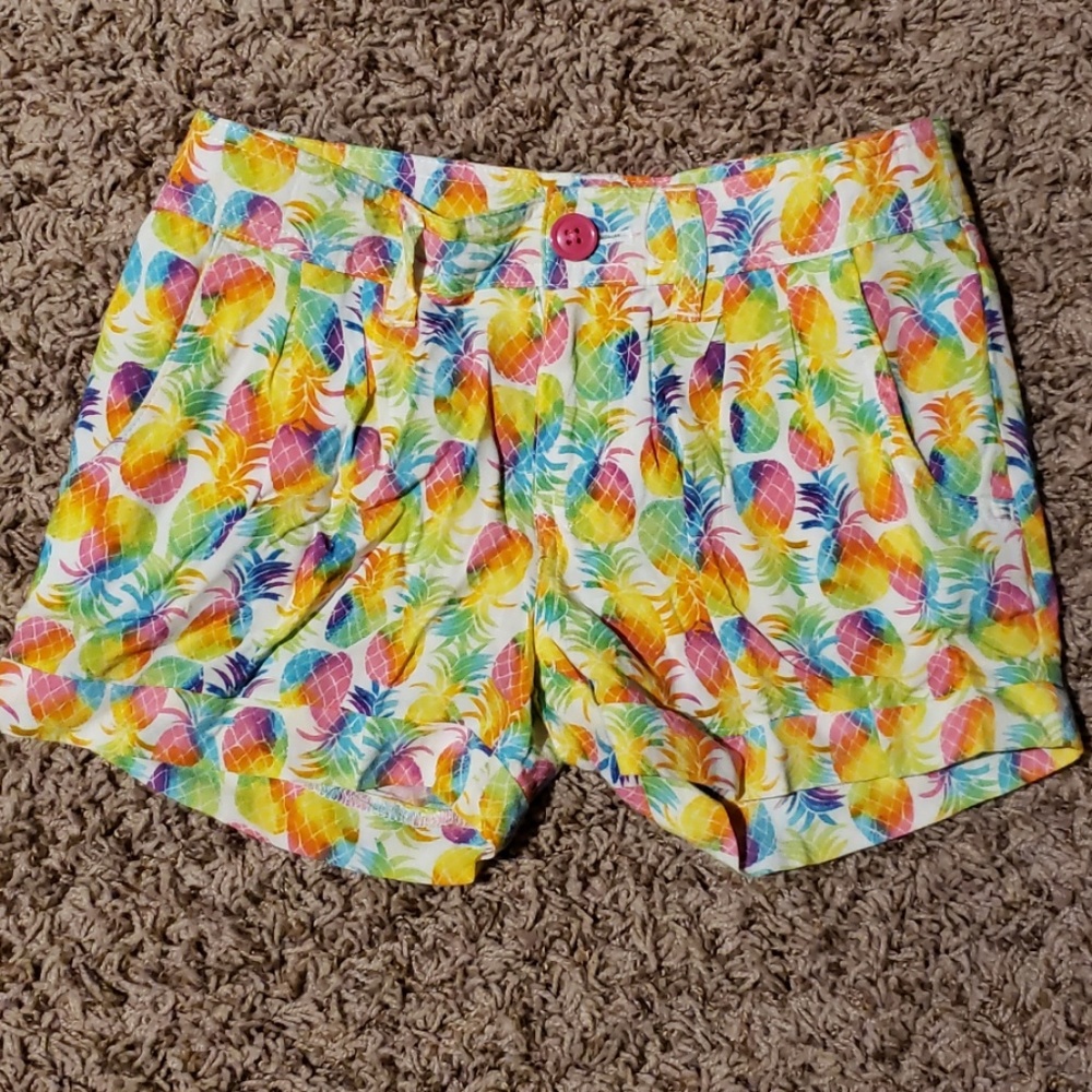 Girls Pineapple Shorts